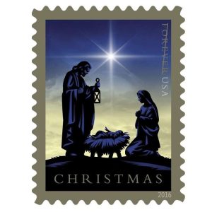 Traditional Christmas: Nativity Stamps