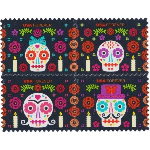 Day of the Dead Stamps