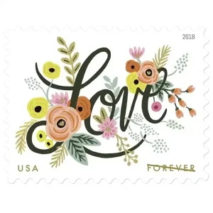 Love Flourishes Stamps