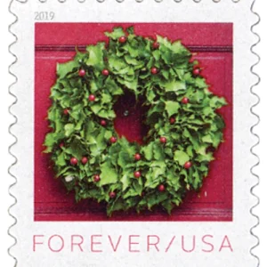 Holiday Wreaths Stamps