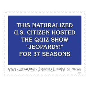 Alex Trebek Stamps